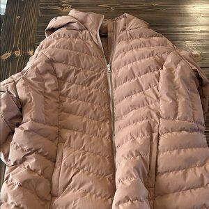 Women's Pink Puffer Jacket